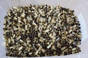 lot 143 image: Empty 9mm Luger Casings - Over 2600