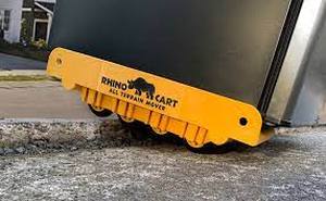 lot 10 image: RHINO CART All Terrain 1100 lbs. Capacity Moving Cart for Almost Anything - Adjustable - Heavy Duty