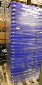 stack of 25 totes - measure 22x17x3
