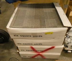 New carpet squares, 19-58 square