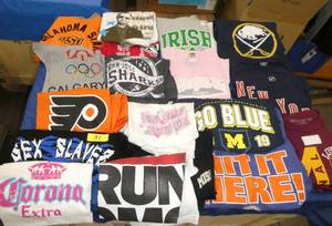 22 Adult size Medium tshirts - all new