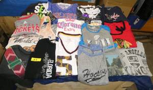 17 Womens tshirts - mostly size large