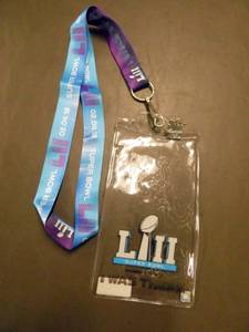 50 SuperBowl 52 Minneapolis Lanyards