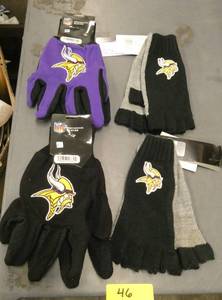 4 pair of Vikings lightweight gloves for him and her