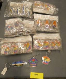 60 new keychains