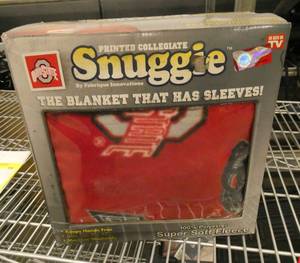 Ohio State snuggie blanket