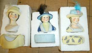 3 Trinket box ladies