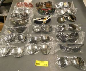 20 Pair of adult sunglasses
