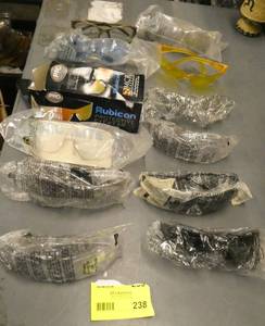 12 PAIR New safety glasses MCR brand