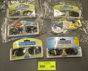 6 New polarized ClipOn sun glasses