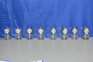 lot 24 image: Schmidt Beer Full Series 1-8 Beer Collector Series Mugs