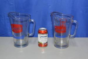 lot 30 image: 2 Schmidt pitchers one advertising stiftungsfest