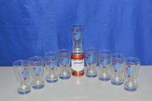 lot 35 image: 9 Heilmans Old Style glasses