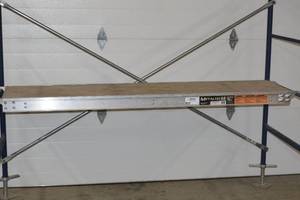 Like New Metaltech scaffolding plank only