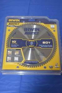 New Irwin Marathon 10 80 T Finish Saw Blade