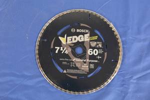 New Bosch Edge Extreme Carbide 7-14 60 Teeth Extra Fine Cut Blade