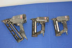 Senco Finish Nailer SFN40 and two Brad Nailer SLP200