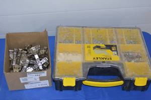 Various Cabinet door hardware and hinges