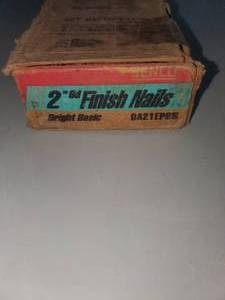 2 6D Senco Angled Finish Nails