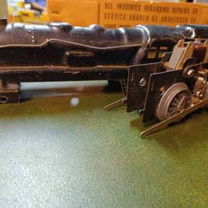 lot 1 image: Louis Marx & Co. Marlines Streamline Steam Type Electric Train in Original Box