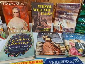 lot 96 image: 19 Vintage Novels in Original Book Jackets, Some are Book Club Editions, These Novels Date Back to the 1940s