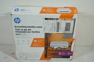 lot 18 image: HP Envy 6055e All in One Printer