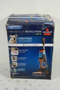 lot 52 image: Bissell Pro Heat 2X Revolution Pet Carpet and Upholstery Deep Cleaner