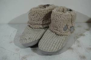 lot 55 image: Muk Luks Knit Booties - XL 11-12