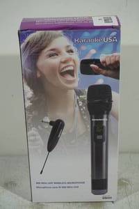 lot 76 image: Karaoke USA Wireless UHF Microphone