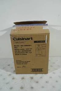 lot 193 image: Cuisinart SS-15BKSP1 Stainless Coffee Center