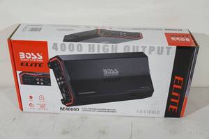 lot 93 image: Boss Elite 4000 Watt Car Audio Amplifier