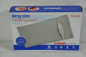 lot 137 image: ConAir King Size Heating Pad