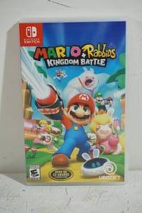 lot 107 image: NEW Mario  Rabbids Kingdom Battle Game for Nintendo Switch