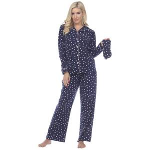 lot 191 image: White Mark 3 Piece Pajama Set - Womens XL