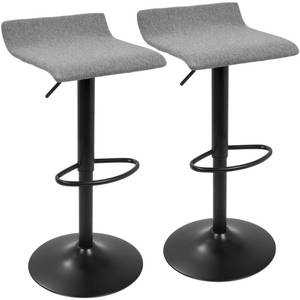 lot 212 image: Lumisource Ale XL Contemporary Adjustable Barstools
