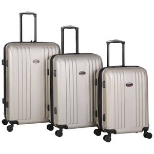 lot 166 image: American Flyer Barrington 3 Piece Hard Luggage Set