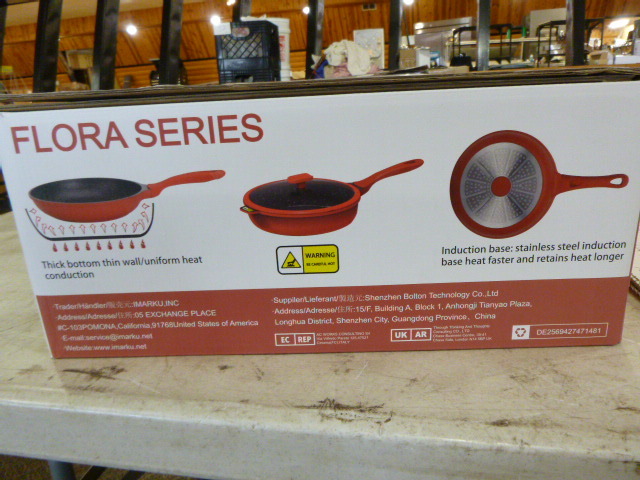 NEW imarku Cookware Set, BRAND NEW ITEMS - Heaters, Ammo and Consignments