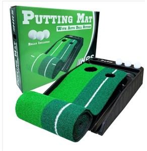 lot 39 image: NEW IHRS Putting Mat with Auto Ball Return