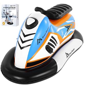 lot 48 image: NEW Brace Master Inflatable Snowmobile Sled