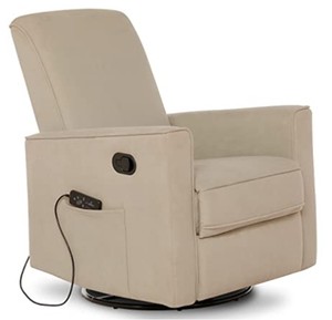 lot 50 image: NEW Evolur Raleigh Glider Massaging Recliner