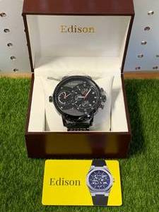 New Edison 2 Dial Watch $429 retail