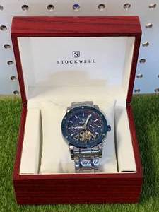 New in Box Stockwell Skeleton Dial Watch $449 msrp