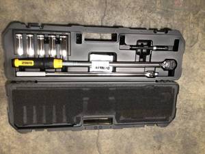 12 in. Drive Torque Wrench Tire Change Kit (8-Piece) by DEWALT Customer Returns See Pictures