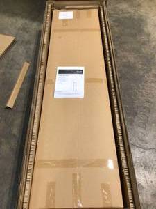 Ready-to-Assemble 23-Gauge Steel Freestanding Garage Cabinet in Red (36 in. W x 72 in. H x 18 in. D) by Husky Customer Returns See Pictures