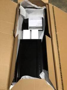 Steel Storage Bench in Black (48 in. W x 20 in. H x 18 in. D) by Husky Customer Returns See Pictures