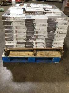 72 Boxes of Bodden Bay 12 in. x 12 in. Terra Cotta Peel and Stick Vinyl Tile (30 sq. ft.  case) by TrafficMaster Customer Returns See Pictures