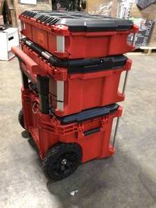PACKOUT 22 in. Modular Tool Box Storage System by Milwaukee Customer Returns See Pictures