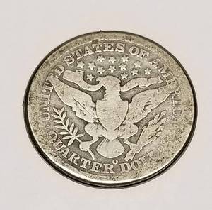 1895-O US BARBER QUARTER