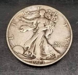 1933-S WALKING LIBERTY HALF DOLLAR