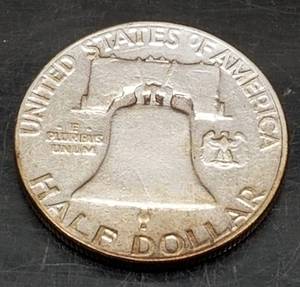 1957 FRANKLIN HALF DOLLAR